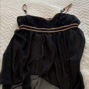 Victoria’s Secret Black Women's Top or Little Nightie